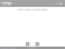 Tablet Screenshot of indigodc.com
